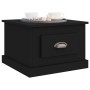 Mesa de centro madera contrachapada negra 50x50x35 cm de vidaXL, Mesas de centro - Ref: Foro24-816249, Precio: 56,25 €, Descu...