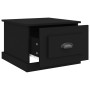 Mesa de centro madera contrachapada negra 50x50x35 cm de vidaXL, Mesas de centro - Ref: Foro24-816249, Precio: 56,25 €, Descu...