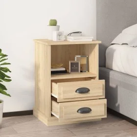 Nachttische 2 Einheiten Sonoma-Eiche Farbe 43x36x60 cm von vidaXL, Nachttische - Ref: Foro24-816335, Preis: 92,47 €, Rabatt: %