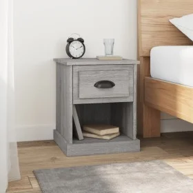 Nachttisch aus grauem Sonoma-Sperrholz, 39 x 39 x 47,5 cm von vidaXL, Nachttische - Ref: Foro24-816140, Preis: 39,35 €, Rabat...