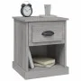 Mesita de noche madera contrachapada gris Sonoma 39x39x47,5 cm de vidaXL, Mesitas de noche - Ref: Foro24-816140, Precio: 39,3...