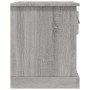 Mesita de noche madera contrachapada gris Sonoma 39x39x47,5 cm de vidaXL, Mesitas de noche - Ref: Foro24-816140, Precio: 39,7...