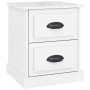 Nachttisch aus glänzend weißem Sperrholz, 39 x 39 x 47,5 cm von vidaXL, Nachttische - Ref: Foro24-816148, Preis: 39,17 €, Rab...