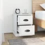 Nachttisch aus glänzend weißem Sperrholz, 39 x 39 x 47,5 cm von vidaXL, Nachttische - Ref: Foro24-816148, Preis: 38,79 €, Rab...