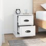 Nachttisch aus glänzend weißem Sperrholz, 39 x 39 x 47,5 cm von vidaXL, Nachttische - Ref: Foro24-816148, Preis: 39,17 €, Rab...