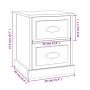 Nachttisch aus glänzend weißem Sperrholz, 39 x 39 x 47,5 cm von vidaXL, Nachttische - Ref: Foro24-816148, Preis: 39,17 €, Rab...
