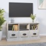 Mueble para TV madera contrachapada gris hormigón 100x35x50 cm de vidaXL, Muebles TV - Ref: Foro24-816292, Precio: 75,82 €, D...