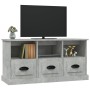 TV-Schrank aus betongrauem Sperrholz, 100 x 35 x 50 cm von vidaXL, TV-Möbel - Ref: Foro24-816292, Preis: 75,82 €, Rabatt: %
