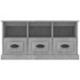 Mueble para TV madera contrachapada gris hormigón 100x35x50 cm de vidaXL, Muebles TV - Ref: Foro24-816292, Precio: 75,82 €, D...