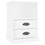Nachttische 2 Einheiten glänzend weiß 43x36x60 cm von vidaXL, Nachttische - Ref: Foro24-816333, Preis: 73,69 €, Rabatt: %