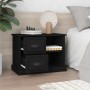Mesita de noche negra 60x35,5x45 cm de vidaXL, Mesitas de noche - Ref: Foro24-816369, Precio: 55,76 €, Descuento: %