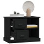 Mesita de noche negra 60x35,5x45 cm de vidaXL, Mesitas de noche - Ref: Foro24-816369, Precio: 55,76 €, Descuento: %