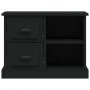 Mesita de noche negra 60x35,5x45 cm de vidaXL, Mesitas de noche - Ref: Foro24-816369, Precio: 55,33 €, Descuento: %