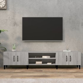 TV-Schrank aus grauem Sonoma-Sperrholz, 180 x 31,5 x 40 cm von vidaXL, TV-Möbel - Ref: Foro24-816270, Preis: 99,83 €, Rabatt: %