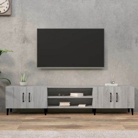 TV-Schrank aus grauem Sonoma-Sperrholz, 180 x 31,5 x 40 cm von vidaXL, TV-Möbel - Ref: Foro24-816270, Preis: 99,44 €, Rabatt: %