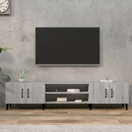 TV-Schrank aus grauem Sonoma-Sperrholz, 180 x 31,5 x 40 cm von vidaXL, TV-Möbel - Ref: Foro24-816270, Preis: 98,11 €, Rabatt: %