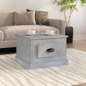 Mesa de centro madera contrachapada gris hormigón 50x50x35 cm de vidaXL, Mesas de centro - Ref: Foro24-816252, Precio: 47,01 ...