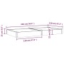 Jardinera arriate con forro madera abeto marrón 240x120x25 cm de vidaXL, Maceteros y jardineras - Ref: Foro24-364302, Precio:...