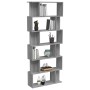 Plywood gray Sonoma shelf/screen 80x24x192 cm by vidaXL, Bookcases and shelves - Ref: Foro24-816060, Price: 81,11 €, Discount: %