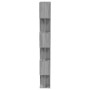 Plywood gray Sonoma shelf/screen 80x24x192 cm by vidaXL, Bookcases and shelves - Ref: Foro24-816060, Price: 81,11 €, Discount: %