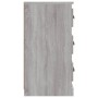 Aparador de madera contrachapada gris Sonoma 70x35,5x67,5 cm de vidaXL, Aparadores - Ref: Foro24-816230, Precio: 100,20 €, De...