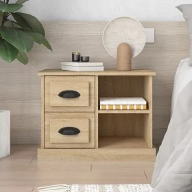 Sonoma oak nightstand 60x35.5x45 cm by vidaXL, Nightstands - Ref: Foro24-816371, Price: 49,54 €, Discount: %