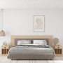 Bedside tables 2 units Sonoma oak color 43x36x50 cm by vidaXL, Nightstands - Ref: Foro24-816351, Price: 65,38 €, Discount: %