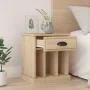 Bedside tables 2 units Sonoma oak color 43x36x50 cm by vidaXL, Nightstands - Ref: Foro24-816351, Price: 64,70 €, Discount: %