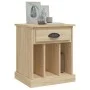 Bedside tables 2 units Sonoma oak color 43x36x50 cm by vidaXL, Nightstands - Ref: Foro24-816351, Price: 64,70 €, Discount: %