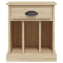 Bedside tables 2 units Sonoma oak color 43x36x50 cm by vidaXL, Nightstands - Ref: Foro24-816351, Price: 65,38 €, Discount: %