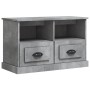TV-Schrank aus betongrauem Sperrholz, 80 x 35 x 50 cm von vidaXL, TV-Möbel - Ref: Foro24-816284, Preis: 53,68 €, Rabatt: %