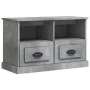 TV-Schrank aus betongrauem Sperrholz, 80 x 35 x 50 cm von vidaXL, TV-Möbel - Ref: Foro24-816284, Preis: 53,12 €, Rabatt: %