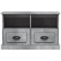 TV-Schrank aus betongrauem Sperrholz, 80 x 35 x 50 cm von vidaXL, TV-Möbel - Ref: Foro24-816284, Preis: 53,68 €, Rabatt: %