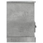 Mueble para TV madera contrachapada gris hormigón 80x35x50 cm de vidaXL, Muebles TV - Ref: Foro24-816284, Precio: 53,60 €