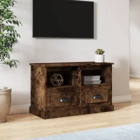 TV-Schrank aus geräuchertem Eichensperrholz, 80 x 35 x 50 cm von vidaXL, TV-Möbel - Ref: Foro24-816285, Preis: 60,85 €, Rabat...