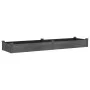 Flowerbed planter with gray fir wood lining 240x60x25 cm by vidaXL, Pots and planters - Ref: Foro24-364300, Price: 94,72 €, D...
