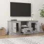 Sonoma TV-Möbel aus grauem Sperrholz 100x35,5x45 cm von vidaXL, TV-Möbel - Ref: Foro24-816462, Preis: 74,92 €, Rabatt: %
