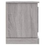 Sonoma TV-Möbel aus grauem Sperrholz 100x35,5x45 cm von vidaXL, TV-Möbel - Ref: Foro24-816462, Preis: 75,89 €, Rabatt: %