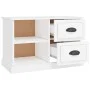 Weißer TV-Schrank aus Sperrholz, 73 x 35,5 x 47,5 cm von vidaXL, TV-Möbel - Ref: Foro24-816168, Preis: 58,71 €, Rabatt: %