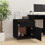 Archivador con ruedas madera contrachapada negro 45x38x54 cm von vidaXL, Schränke und Lagerung - Ref: Foro24-811521, Preis: 5...