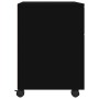 Archivador con ruedas madera contrachapada negro 45x38x54 cm von vidaXL, Schränke und Lagerung - Ref: Foro24-811521, Preis: 5...