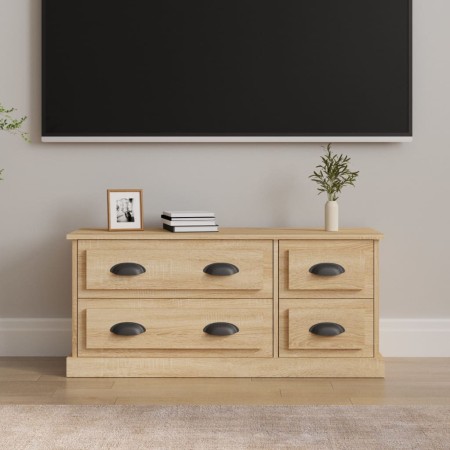 TV-Schrank aus Sonoma-Eichensperrholz, 100 x 35,5 x 45 cm von vidaXL, TV-Möbel - Ref: Foro24-816451, Preis: 81,54 €, Rabatt: %