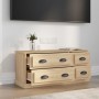 TV-Schrank aus Sonoma-Eichensperrholz, 100 x 35,5 x 45 cm von vidaXL, TV-Möbel - Ref: Foro24-816451, Preis: 81,54 €, Rabatt: %