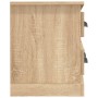 TV-Schrank aus Sonoma-Eichensperrholz, 100 x 35,5 x 45 cm von vidaXL, TV-Möbel - Ref: Foro24-816451, Preis: 81,54 €, Rabatt: %