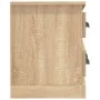 TV-Schrank aus Sonoma-Eichensperrholz, 100 x 35,5 x 45 cm von vidaXL, TV-Möbel - Ref: Foro24-816451, Preis: 80,53 €, Rabatt: %