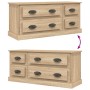 TV-Schrank aus Sonoma-Eichensperrholz, 100 x 35,5 x 45 cm von vidaXL, TV-Möbel - Ref: Foro24-816451, Preis: 81,54 €, Rabatt: %