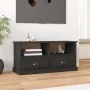 Schwarzer TV-Schrank aus Sperrholz, 93 x 35,5 x 45 cm von vidaXL, TV-Möbel - Ref: Foro24-816465, Preis: 54,58 €, Rabatt: %