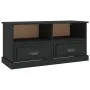 Schwarzer TV-Schrank aus Sperrholz, 93 x 35,5 x 45 cm von vidaXL, TV-Möbel - Ref: Foro24-816465, Preis: 54,58 €, Rabatt: %