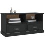 Schwarzer TV-Schrank aus Sperrholz, 93 x 35,5 x 45 cm von vidaXL, TV-Möbel - Ref: Foro24-816465, Preis: 55,12 €, Rabatt: %
