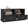 Schwarzer TV-Schrank aus Sperrholz, 93 x 35,5 x 45 cm von vidaXL, TV-Möbel - Ref: Foro24-816465, Preis: 54,58 €, Rabatt: %